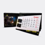 Calendario de Escritorio base dura 13 hojas